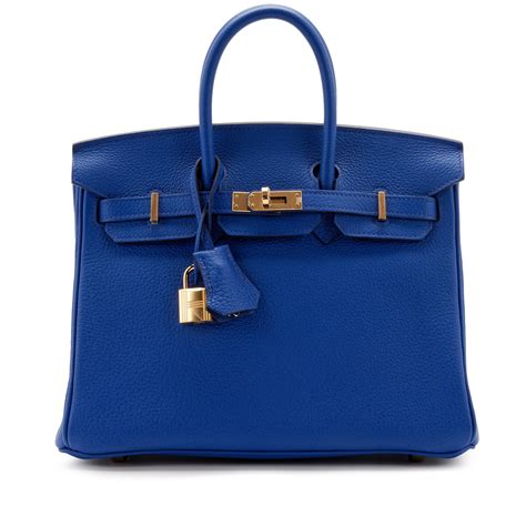 Hermès Blue Nuit Togo Birkin 25 Palladium Hardware, 2022